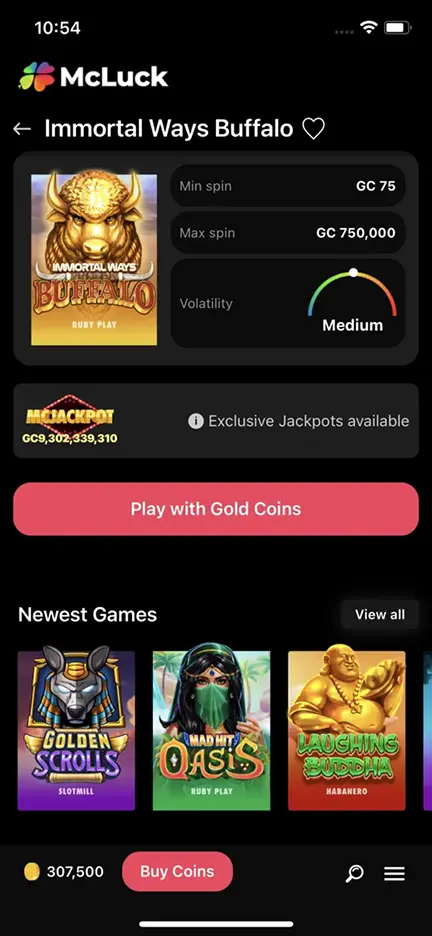 McLuck Casino app image 2