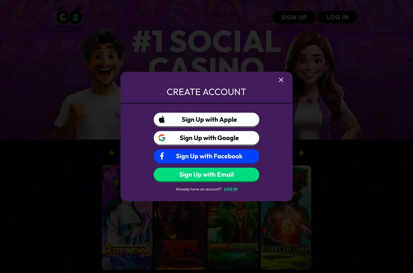 Crown Coins Casino screenshot 4