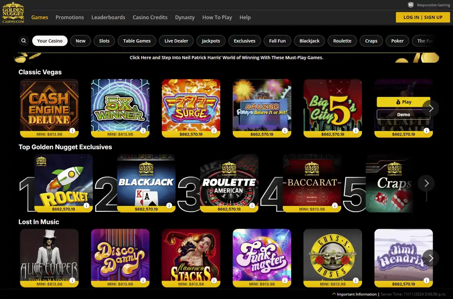 Golden Nugget screenshot 6