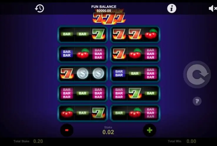 Blazing Sevens screenshot 3
