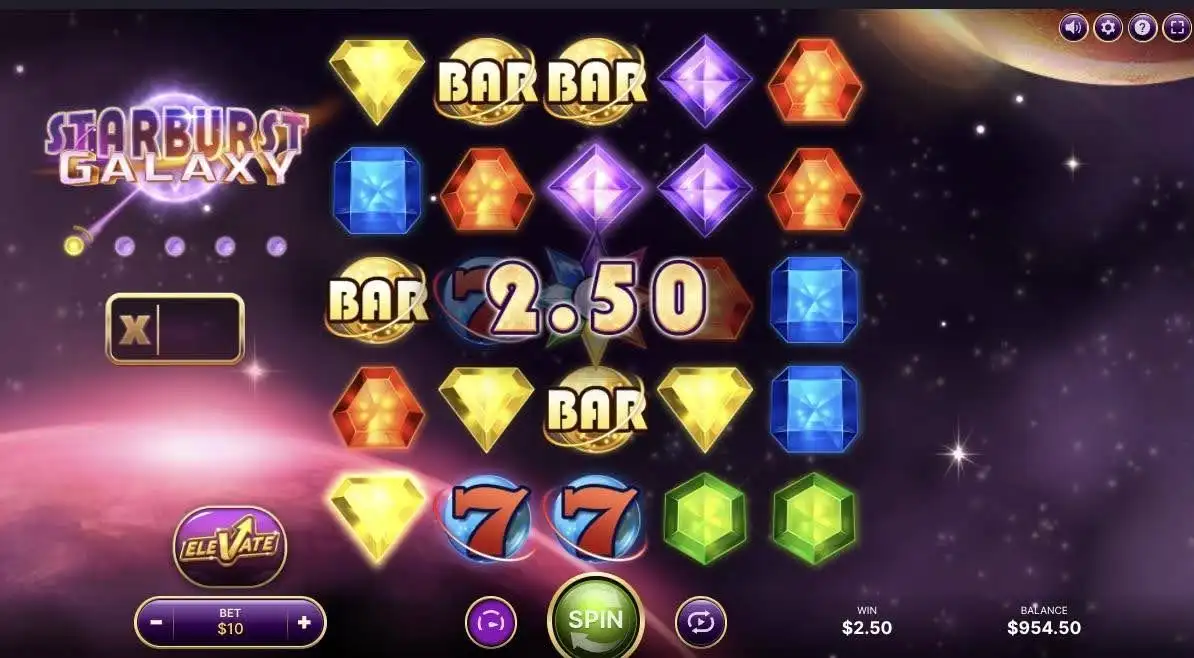 Starburst Galaxy online slot