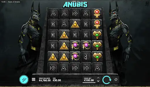 Hand of Anubis online slot