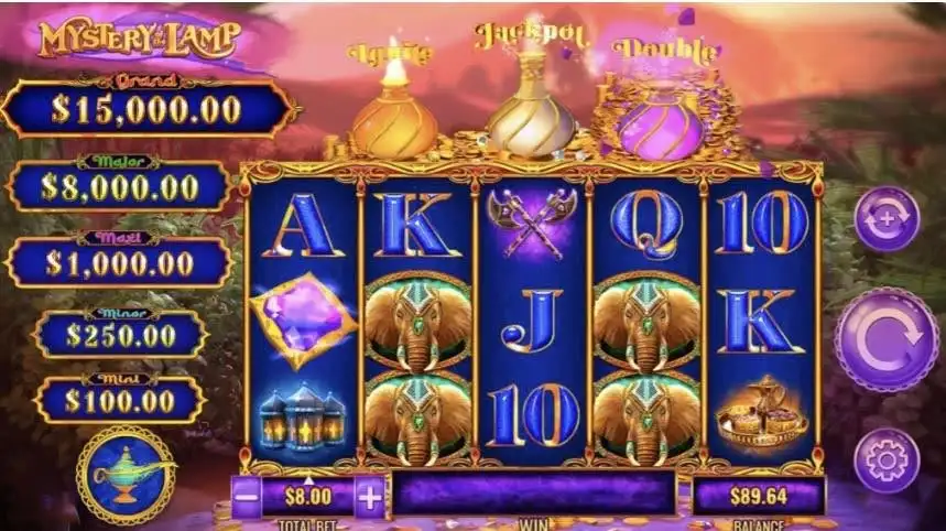 Mystery of the Lamp: Treasure Oasis online slot