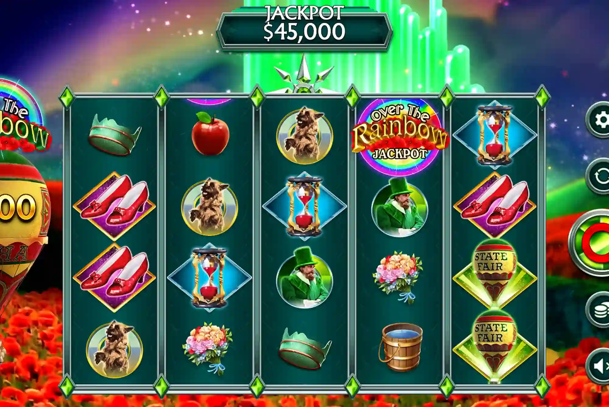 The Wizard of Oz: Over the Rainbow online slot